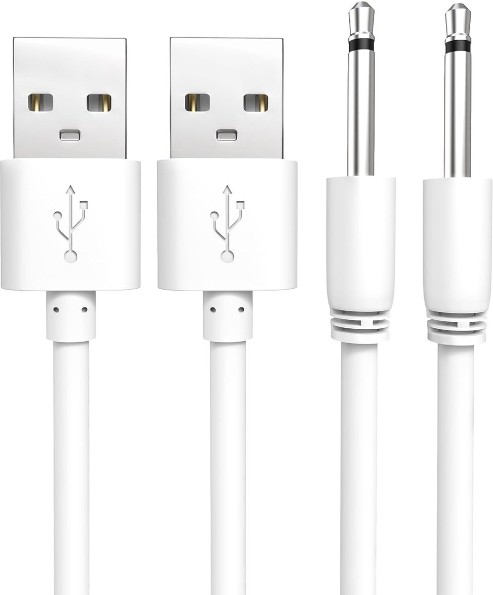 DC Oplaadkabel 2.5mm - USB A naar 2.5mm Pin - Snelle laadsnelheid - Geschikt voor diverse apparaten - ShopVlot