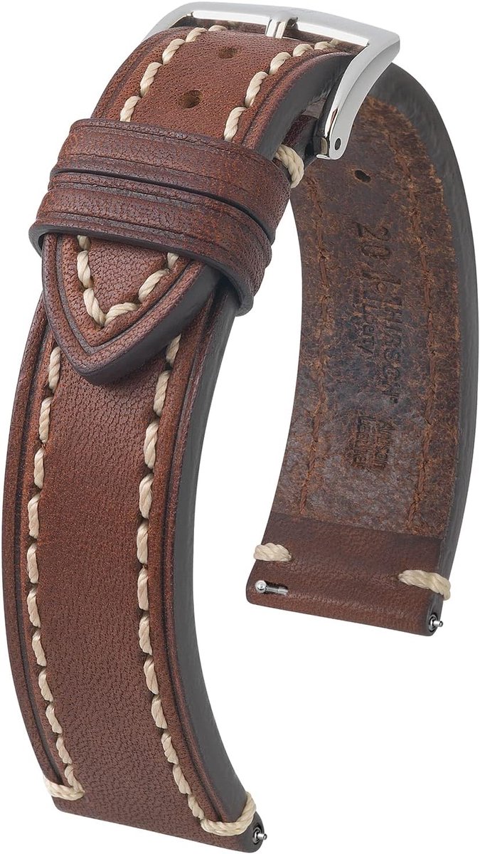 HIRSCH Uhren Liberty Bracelet Genuine Leather Cowhide Leather Classic Elegant for Men and Women - ShopVlot