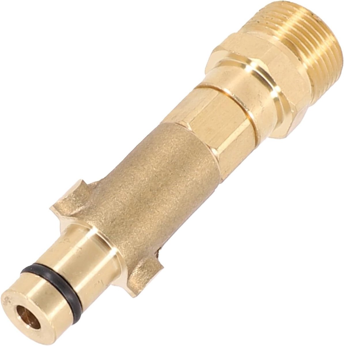 Brass Pressure Washer Adapter, M22 Male Thread Pressure Washers Bayonet Coupling For Nilfisk External Thread Pressure - ShopVlot