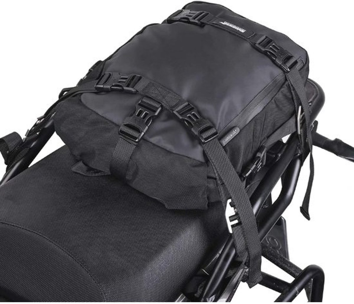Multifunctionele motor- en fietstas - Waterdicht - 10/20/30 l - Achterrektas - Zwart