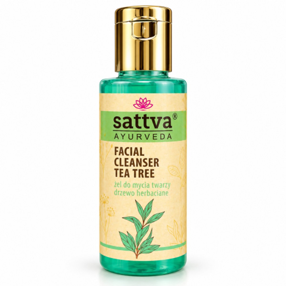 Gezichtsreinigende gel 'Tea Tree', Sattva Ayurveda, 100 ml