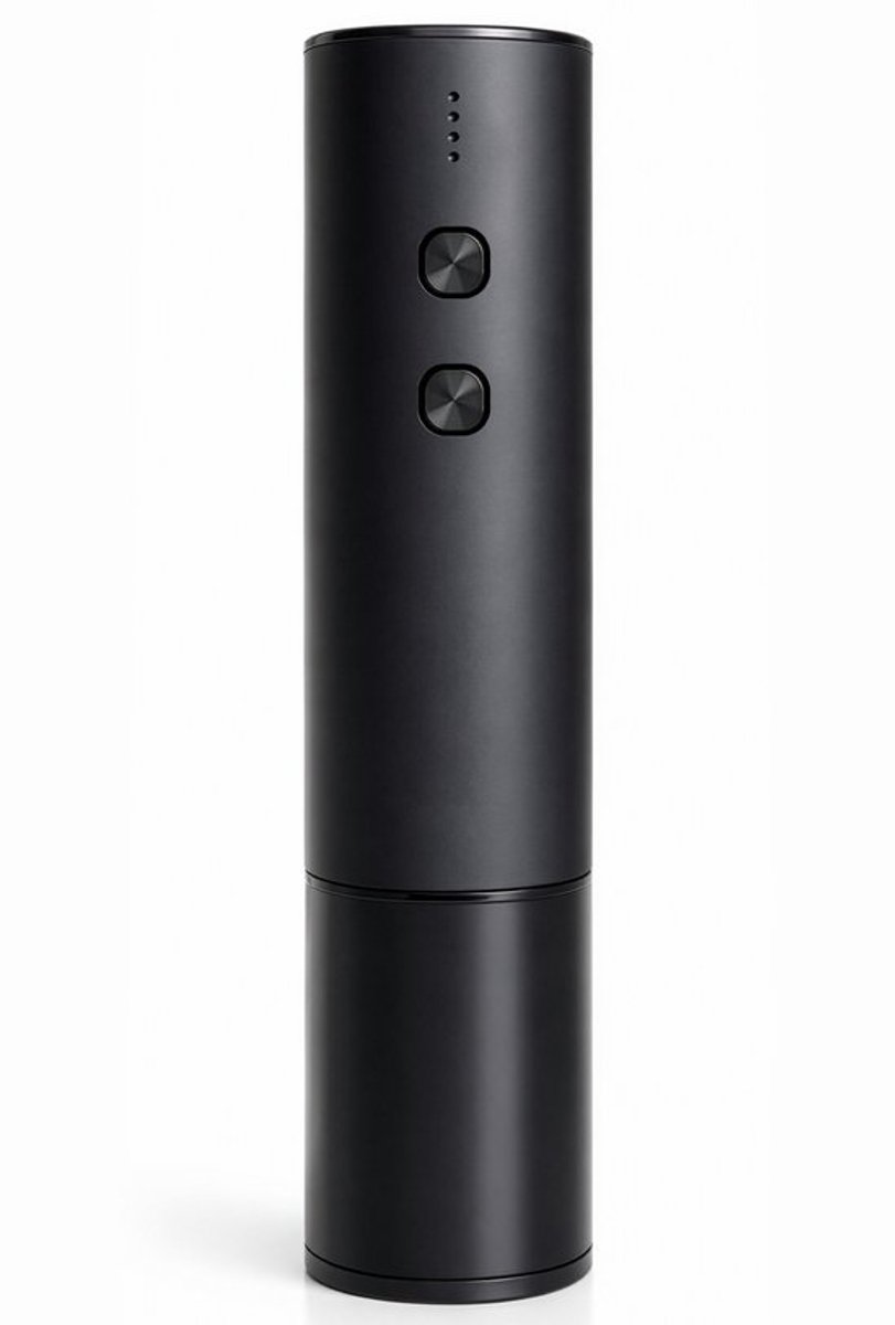 Elektrische Wijnopener Oplaadbaar USB-C – Automatische Kurkentrekker – Zwart