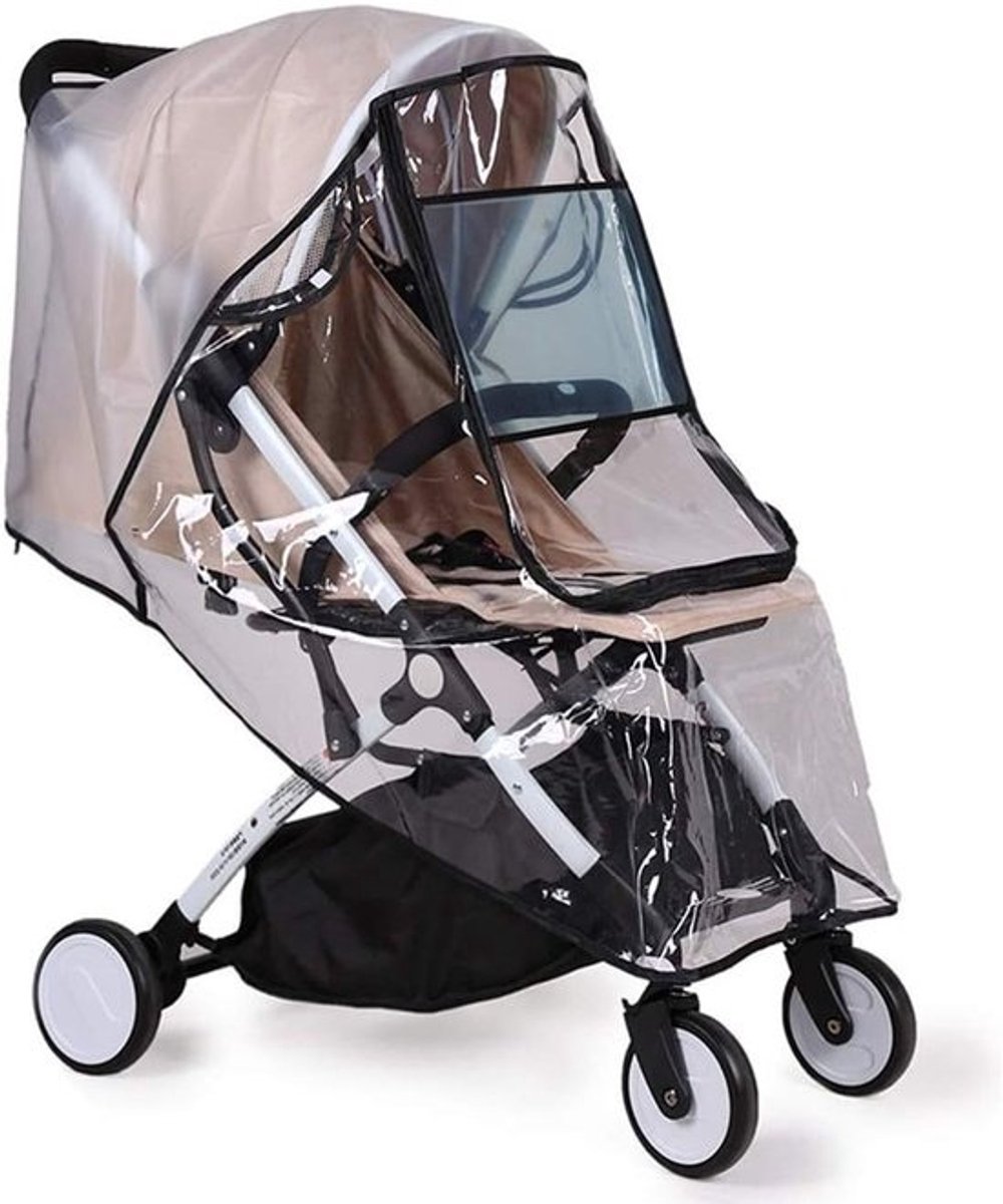 Universele regenhoes voor kinderwagens - bescherming tegen wind, regen, sneeuw en stof