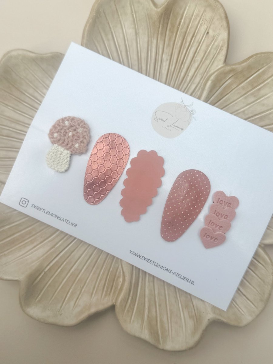 Antislip Setje - Autumn - Antislip Haarspeldjes - Haarspeldjes voor Baby & Newborn - Kraamcadeau - Haaraccessoires voor Meisjes & Kinderen - Herfst Haarspeldje