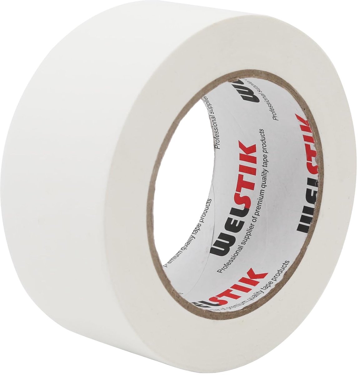 WELSTIK Thin Gaff Tape 50MM*30.2M Gaffa Tape Matt Cloth Tape, White - ShopVlot