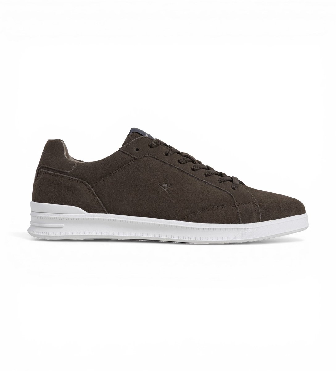 Hackett London Brando Zacht Bruin Leren Sneakers