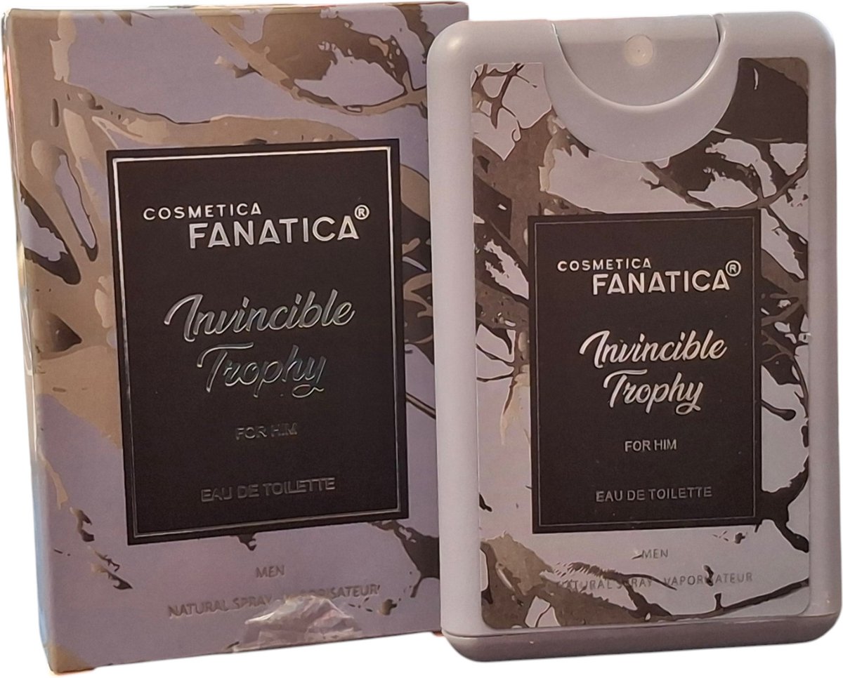 Cosmetica Fanatica Invincible Trophy Eau de Toilette Parfum voor Heren Pocket 20 ml
