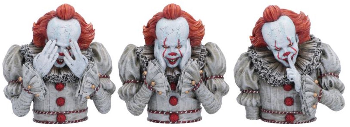 IT - Three Wise Pennywise - figurine set (Nemesis Now)