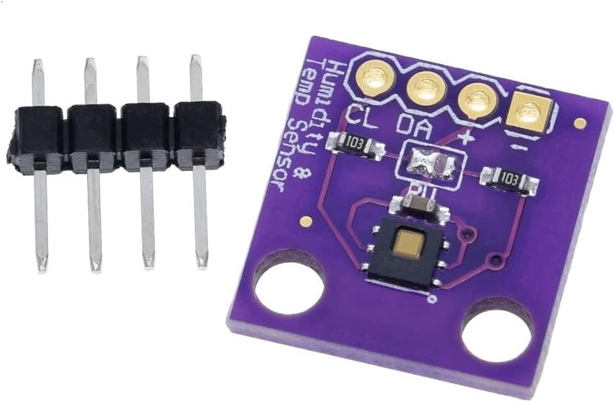 Module Lage Macht, GY-213V-HDC1080 Hoge Nauwkeurigheid Digitale Vochtigheidssensor met Temperatuursensor