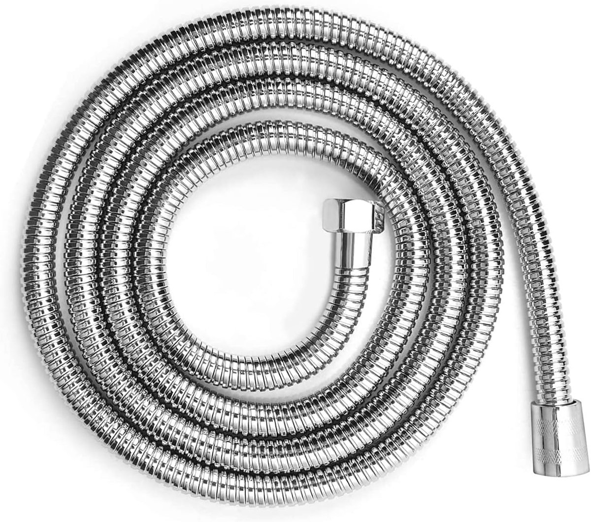3M Anti-Explosie Lekvrij Flexibel Roestvrij Staal 118"/10ft Extra Lange Doucheslang Flexibele Anti-Kink Rvs Vervanging Douche Pijp Chroom