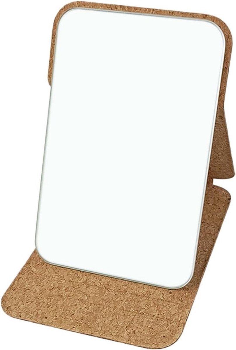 Tafelspiegel - Cosmetische spiegel - Make-up aanbrengen - Draagbaar reisformaat - 15.3 x 10.2 cm