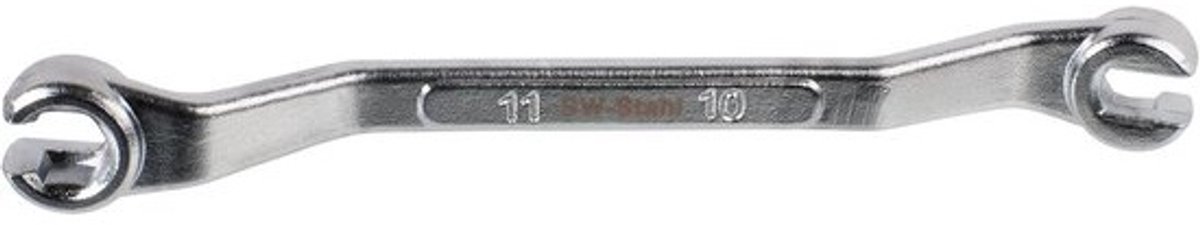 Remleidingssleutel - Leidingsleutel - Remleidingen Onderhoud - Verchroomd PROFI Uitvoering - 10 x 11 mm