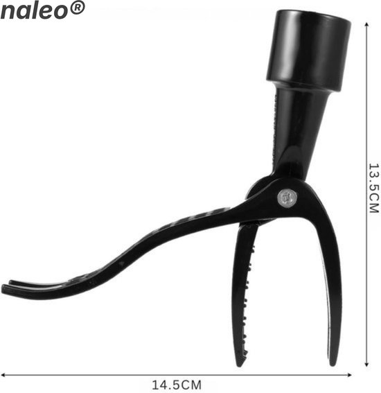 Naleo™ Onkruidsteker - Opzetstuk Metaal - Onkruidtrekker - Onkruidstekers - Onkruidverwijderaars - Onkruidbestrijding - Onkruidverwijderaar - Paardenbloemsteker - Zonder Te Bukken van Naleo™ — afbeelding 5