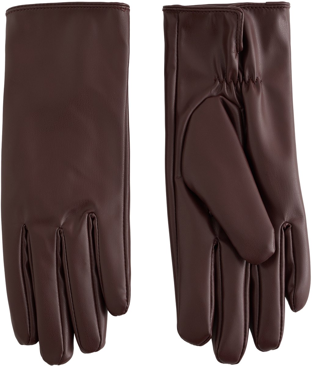 WE Fashion Dames handschoenen van imitatieleer