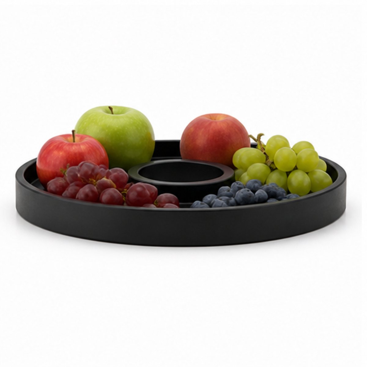Fiastra Cerchio fruitschaal - Zwart