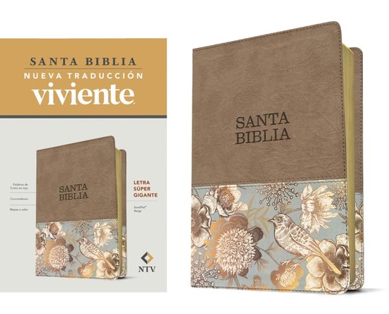 Omslag van Santa Biblia NTV – letra súper gigante