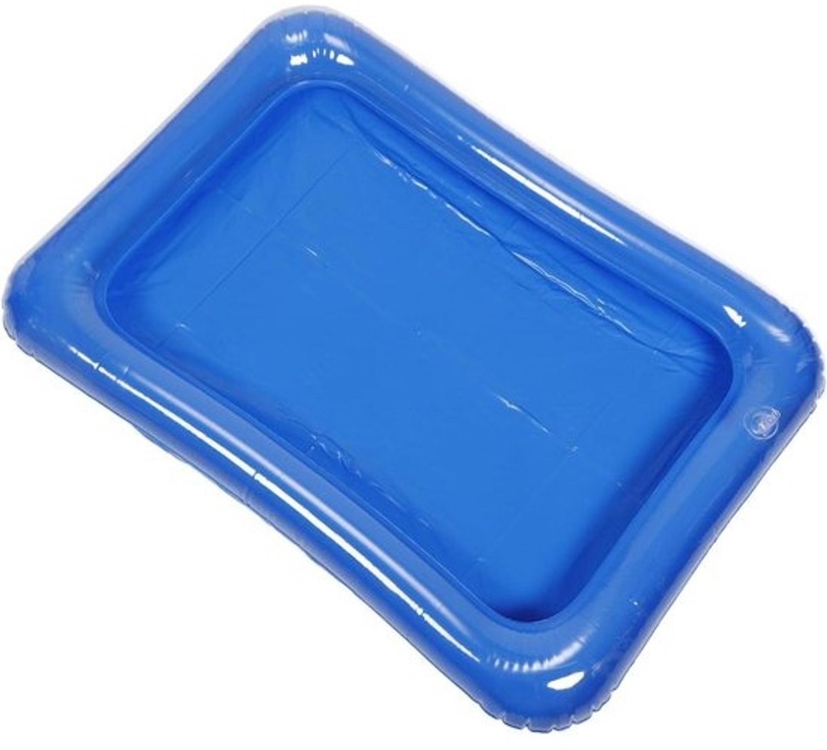 Opblaasbaar Zwembad - Poppen Zwembad - Poppenhuis Plezier - Duurzaam PVC Materiaal - 60 x 45 x 15 cm - Blauw