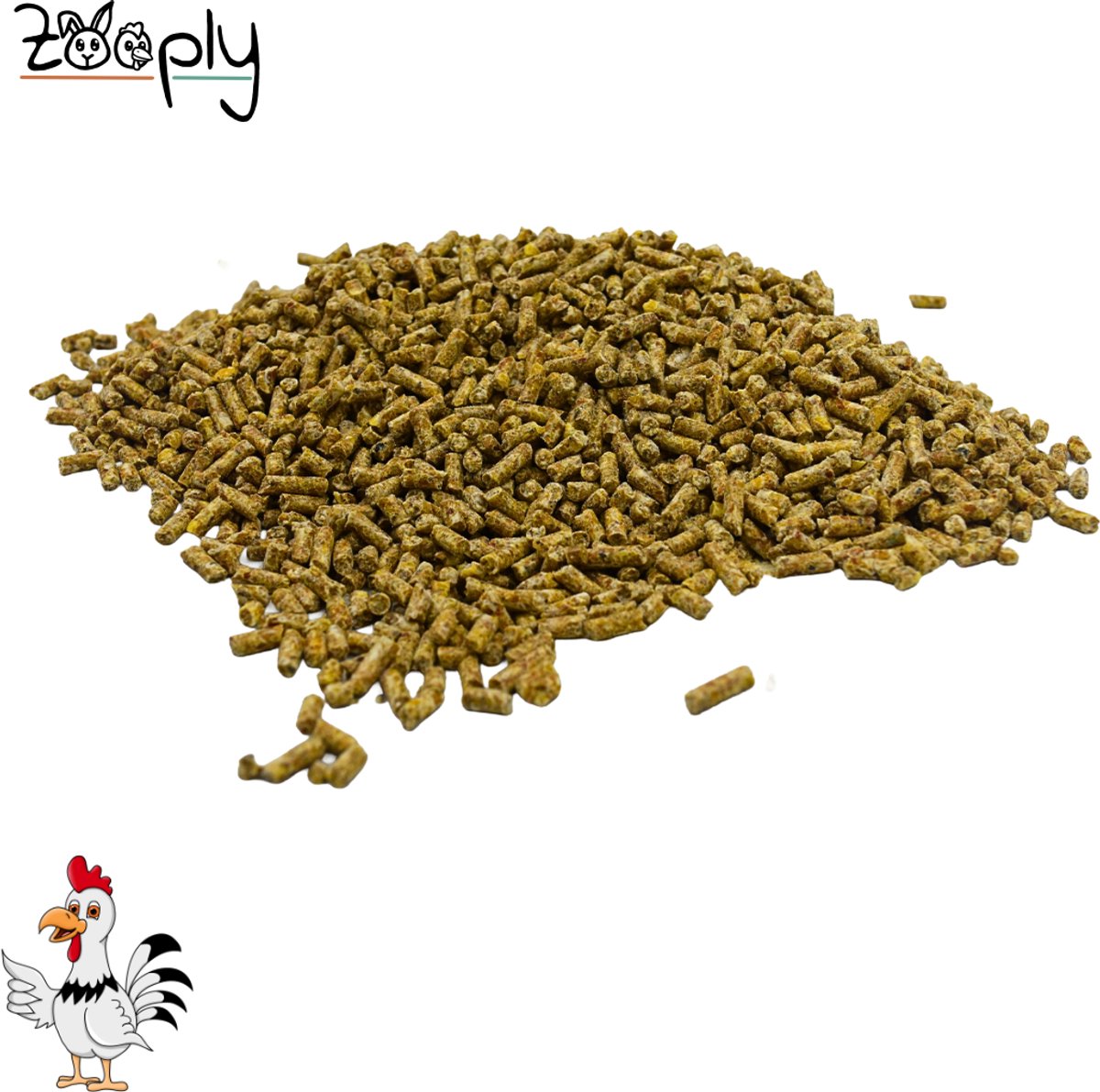 Zooply Premium Kippenkorrel - Kippenvoer - Duitse kwaliteit - Voor volwassen kippen - 5 kg