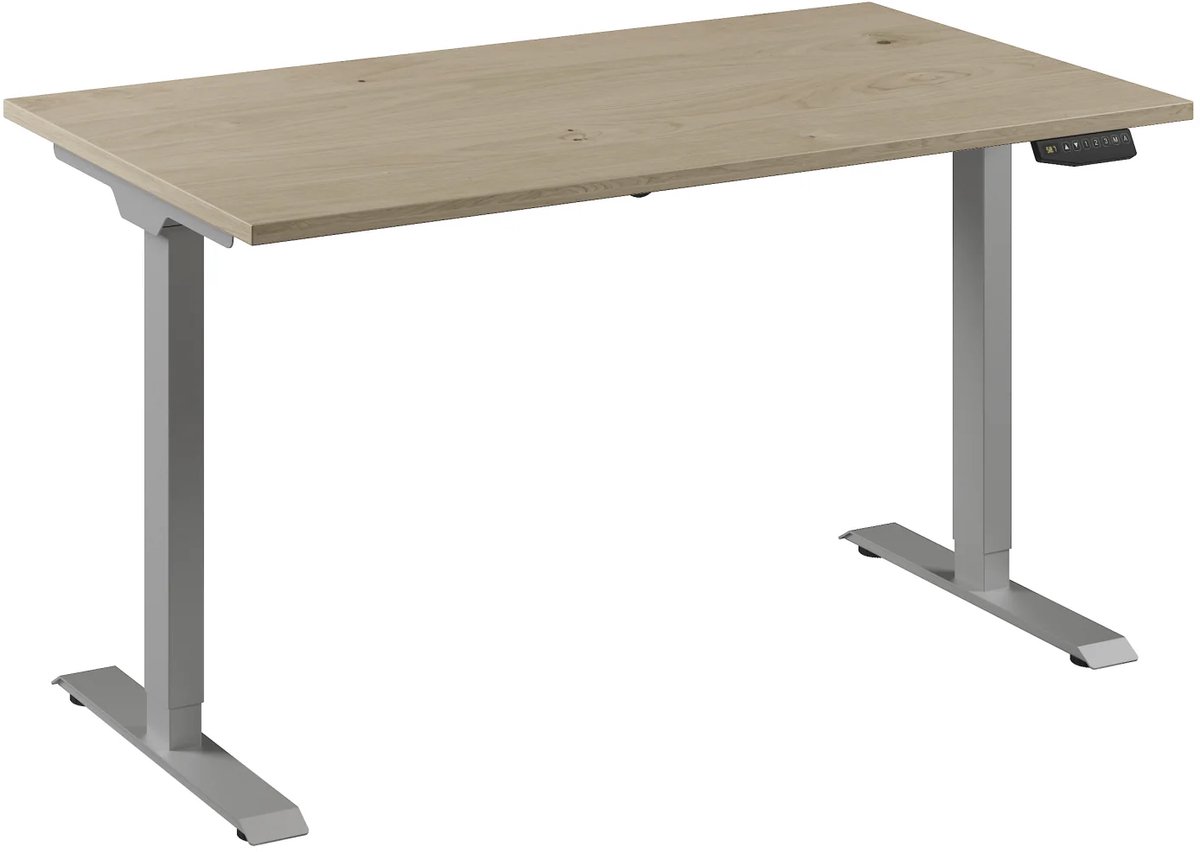 Bureau Adjust 1 Plus QA 140x80 Aluminium/Robson