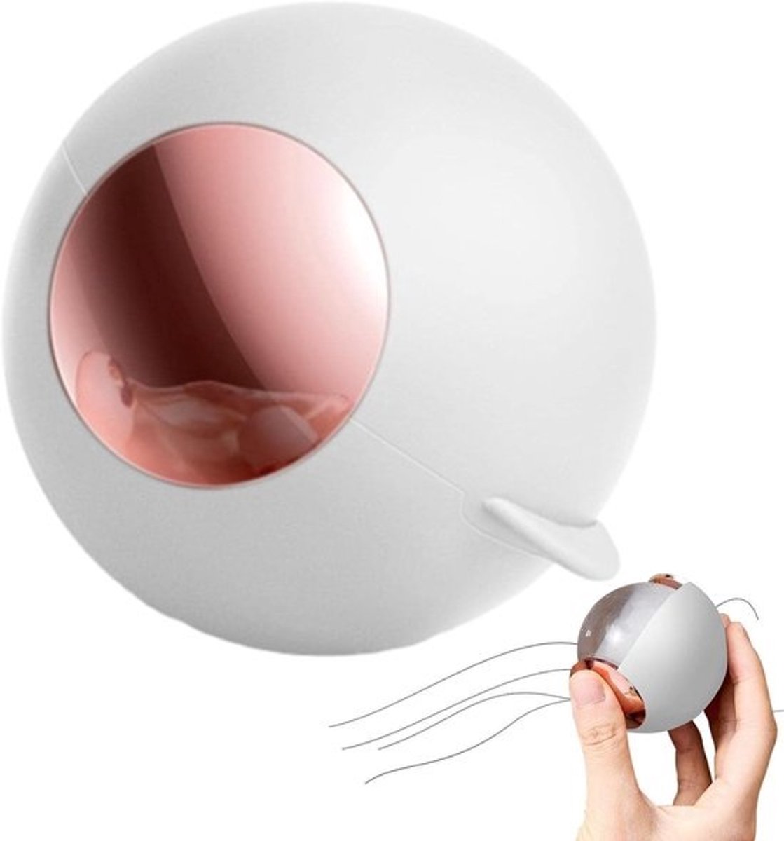 Pluisroller - Haarverwijderaar Lintverwijderaar - Kleding Reinigen - Herbruikbare Plakkerige Ballen - 6.8 cm - Wit
