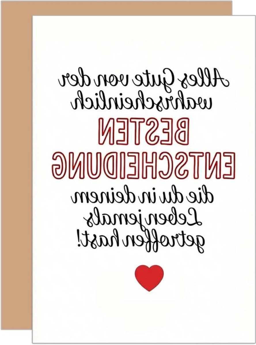 Wenskaart Verjaardag - Verjaardagskaart Dubbel - Iemand Feliciteren - Hoogwaardige Papierkwaliteit - 17 x 11.5 cm - Neutraal