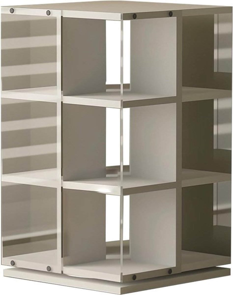 Draaibare CD Toren - Platenkast Platenrek - Muziek Organiseren - 360 Graden Rotatie - 120 Schijven - A