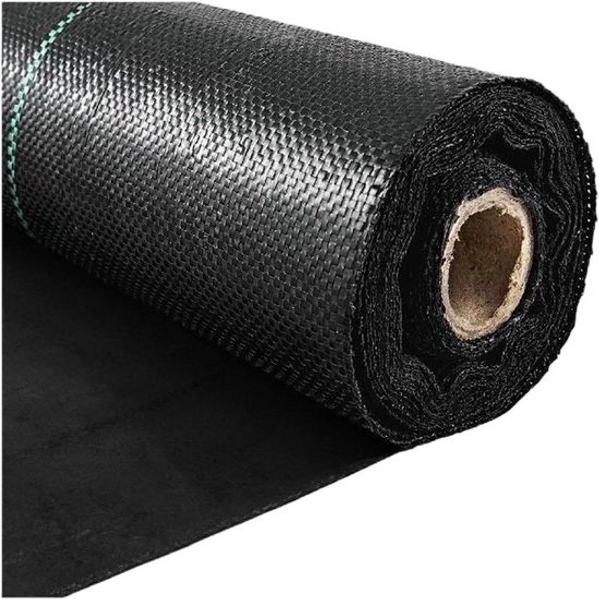 Geweven Bodembedekker - Onkruiddoek Tuinmat - Onkruid Voorkomen - Ademend Materiaal - 5 x 250 FT - Zwart