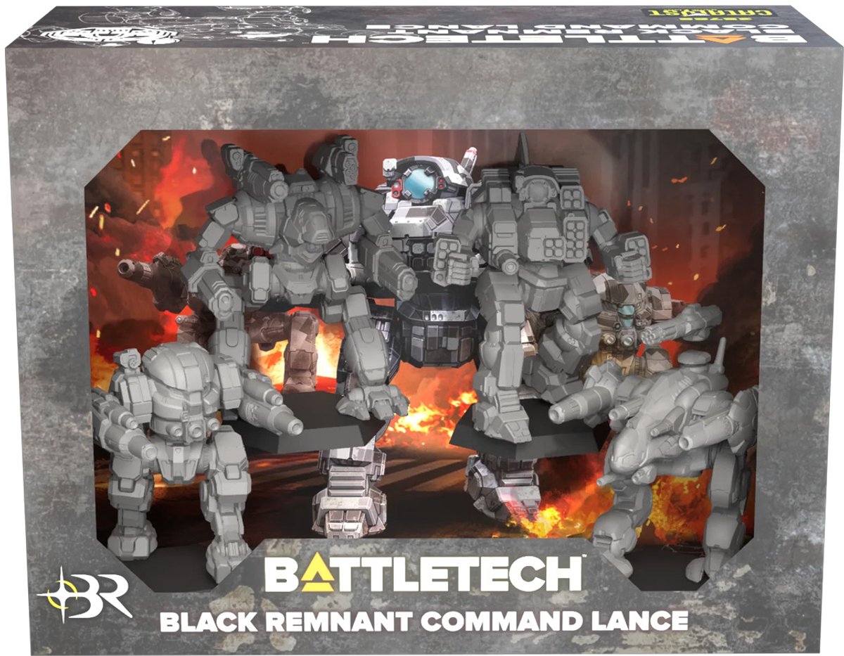 BattleTech Black Remnant Command Lance - Engels - Catalyst Game Labs