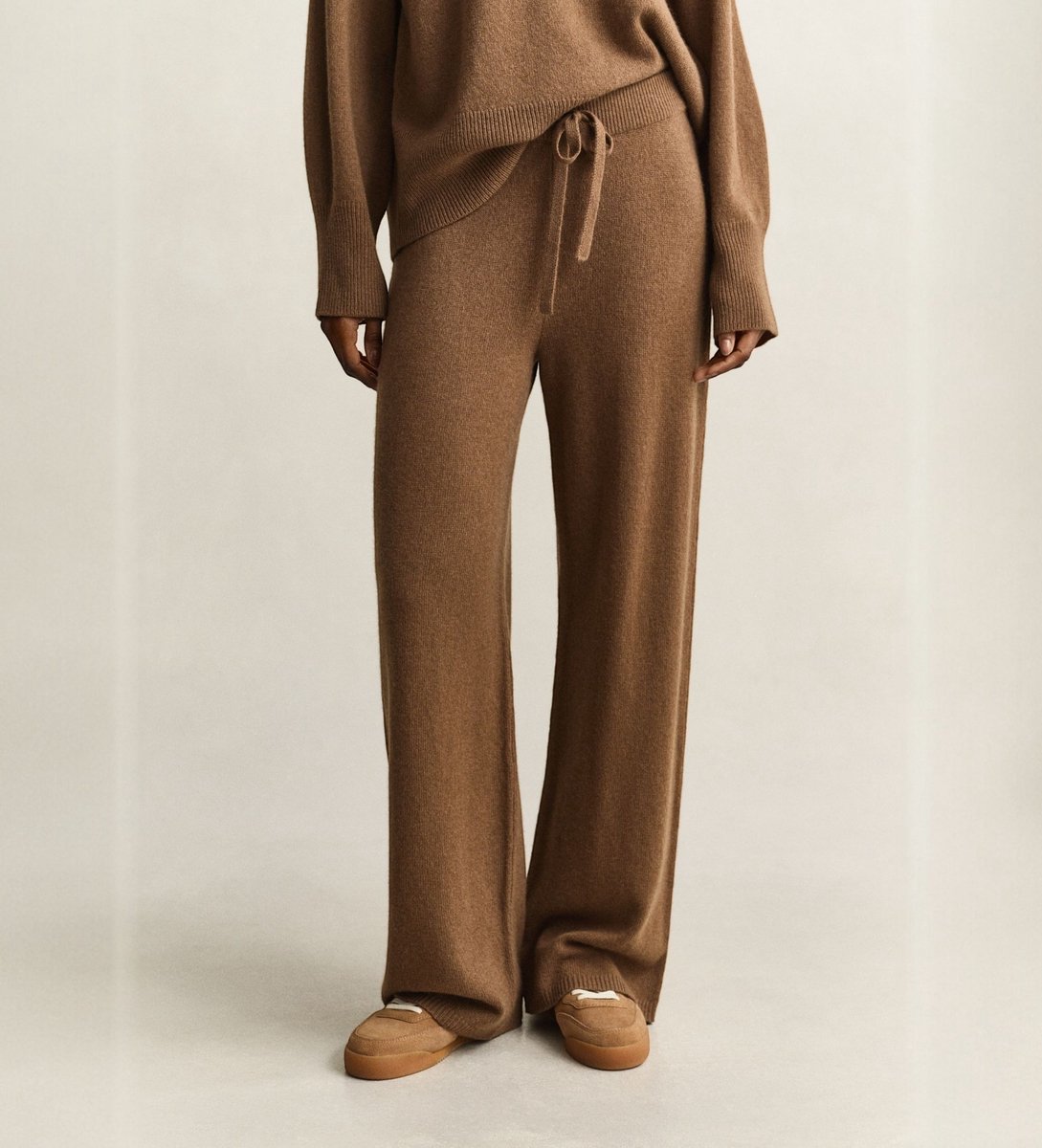 Gant Bruine wollen broek