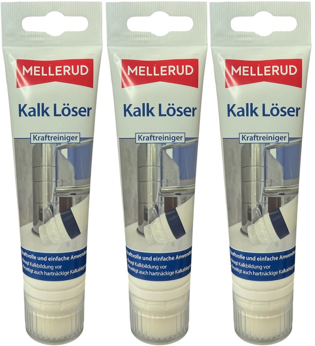 3 Stuks Mellerud Kalkoplosser Krachtige Reiniger 75ml