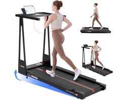CITYSPORTS HG6 Loopband - walking pad - 3 in 1 Wandelband - loopbanden voor thuis - loopband - 1-12 km/u - treadmill- Bluetooth