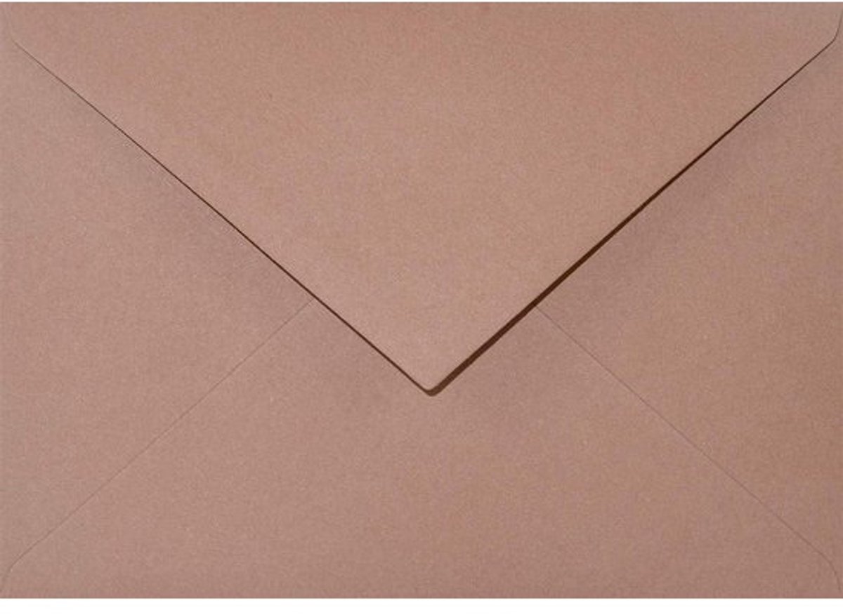 Enveloppen C6 - Papieren Brievenbussen - Uitnodigingen Versturen - Fijn Papier 120g - 114x162mm - Donkerrood