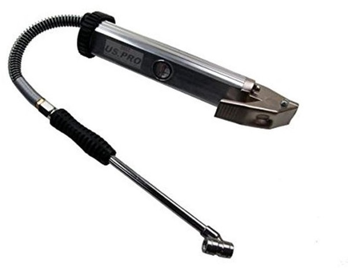 Professionele Bandenpomp - Met Manometer - Auto Onderhoud - Robuust Roestvrij Staal - Tot 160 PSI