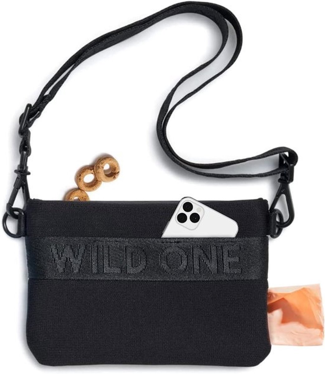 Honden Traktatie Tas - Honden Snacks Houder - Training Onderweg - Met Afscheiding En Poepzakhouder - 19 x 15 cm
