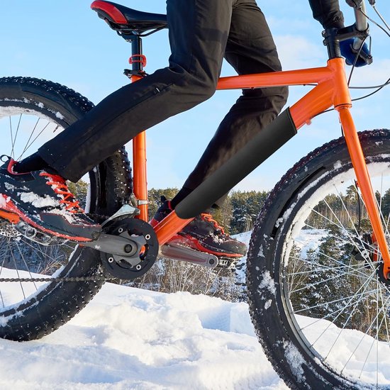 E-Bike Accu Beschermhoes - 2 stuks - GeïNtegreerde Accuhoes - Integrated Battery Cover - Accuhoes Electrische Fiets Of E-Bike - Beschermhoes Voor Bagagedrager Accu Van Elektrische Fiets - Fietsaccu Beschermhoes - Fietshoezen - Universeel — afbeelding 4