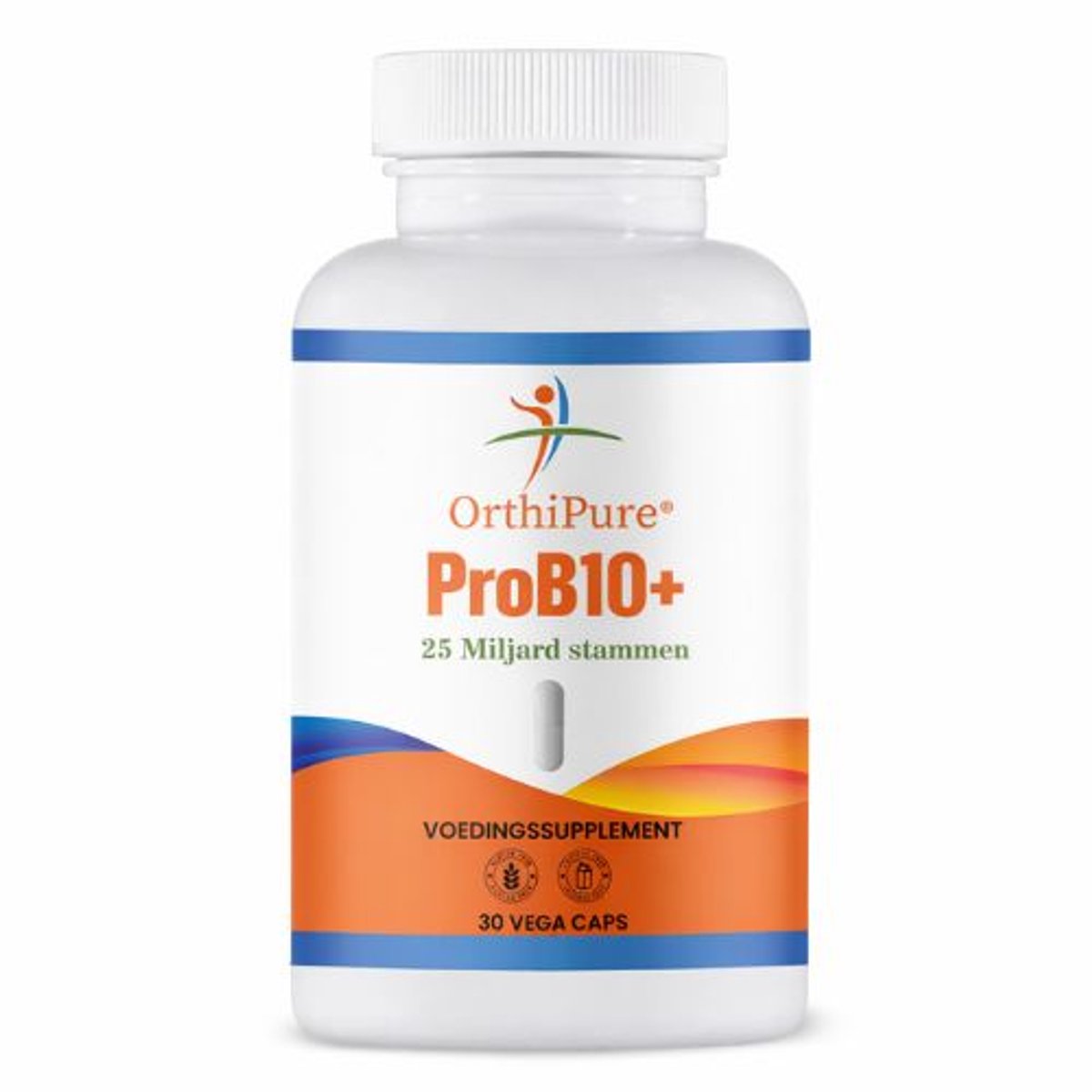 OrthiPure - biotica supplementen 10+ - 1+1 Gratis - 30 Vega capsules - bioticsum - biotica supplementen - darmflora