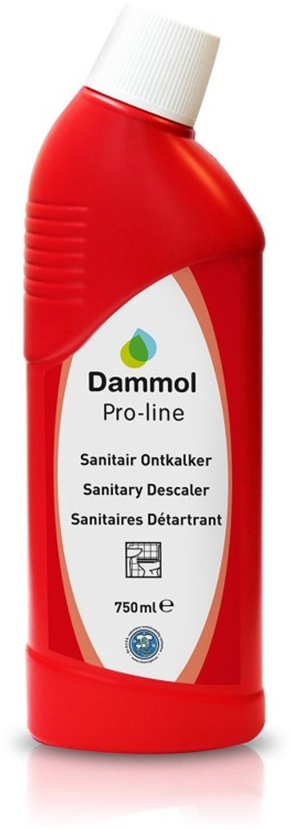 Claudius Ontkalker 750 ml – Kalkverwijderaar – Badkamer & Sanitair – Voordeelverpakking – Navulling – 6 stuks