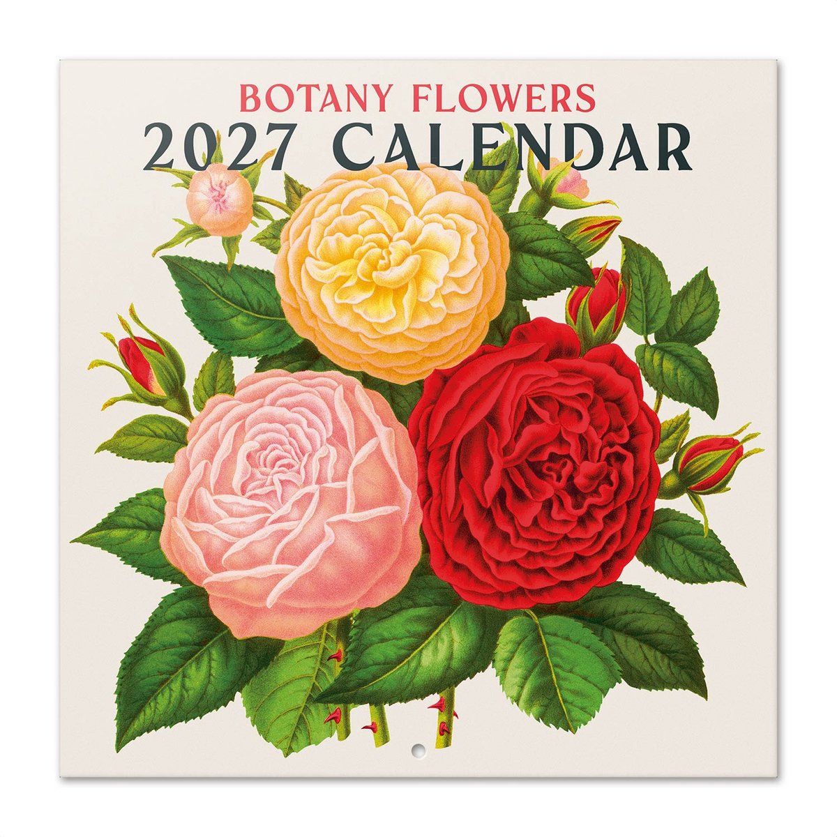 Vintage Bloemen Kalender 2027