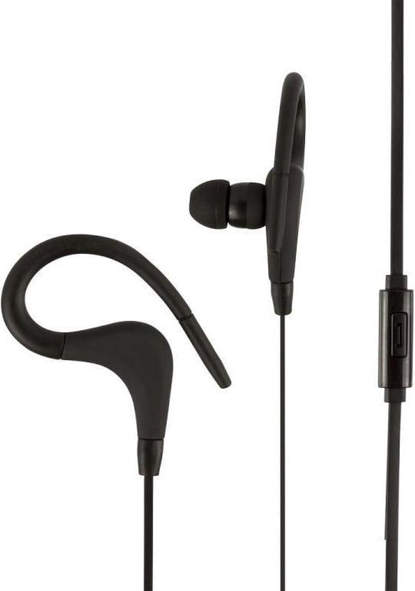 Konix- Fiji sport in-ear oortjes - zwart