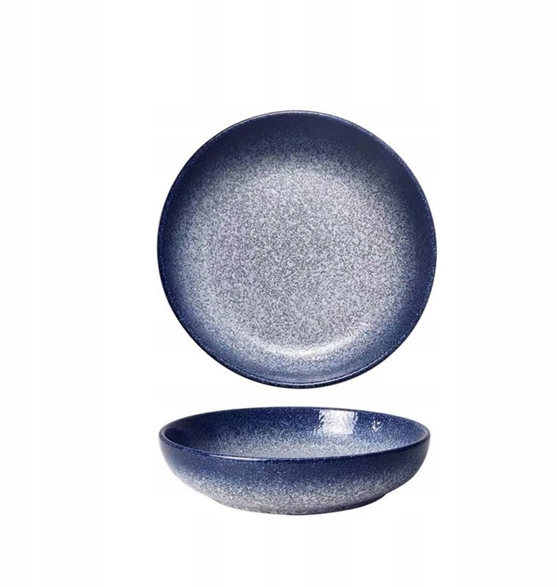 Diepe Blauwe Keramiek Com - 8 Inch - AA237