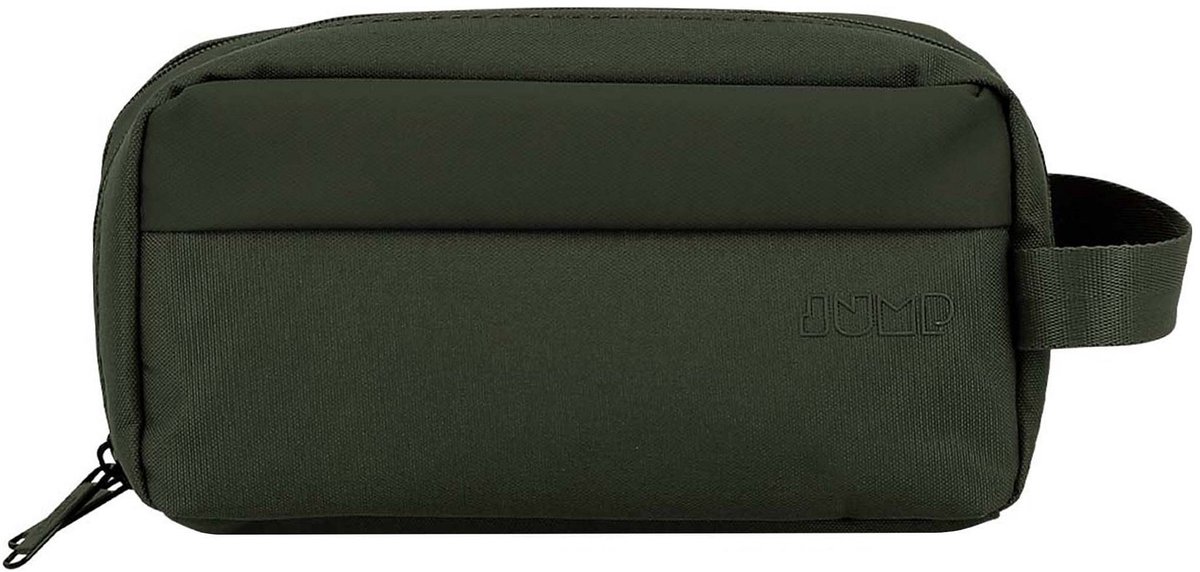 Jump Dunaa Toilettas 22 cm - 2.5 L - Ritssluiting - khaki