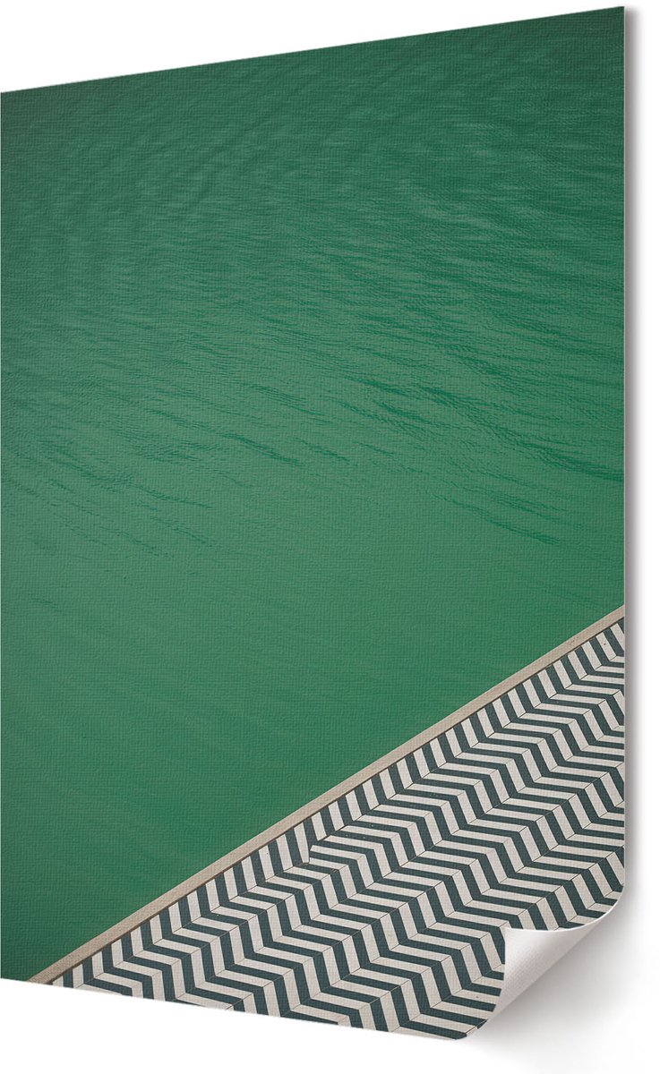 Coloray Polycanvas Wandposter - Neveltoren, Fotografie - A2 - Romig Kunst - Rechthoek - Muurkunst - Woonkamer, Slaapkamer, Kantoor - Klassiek