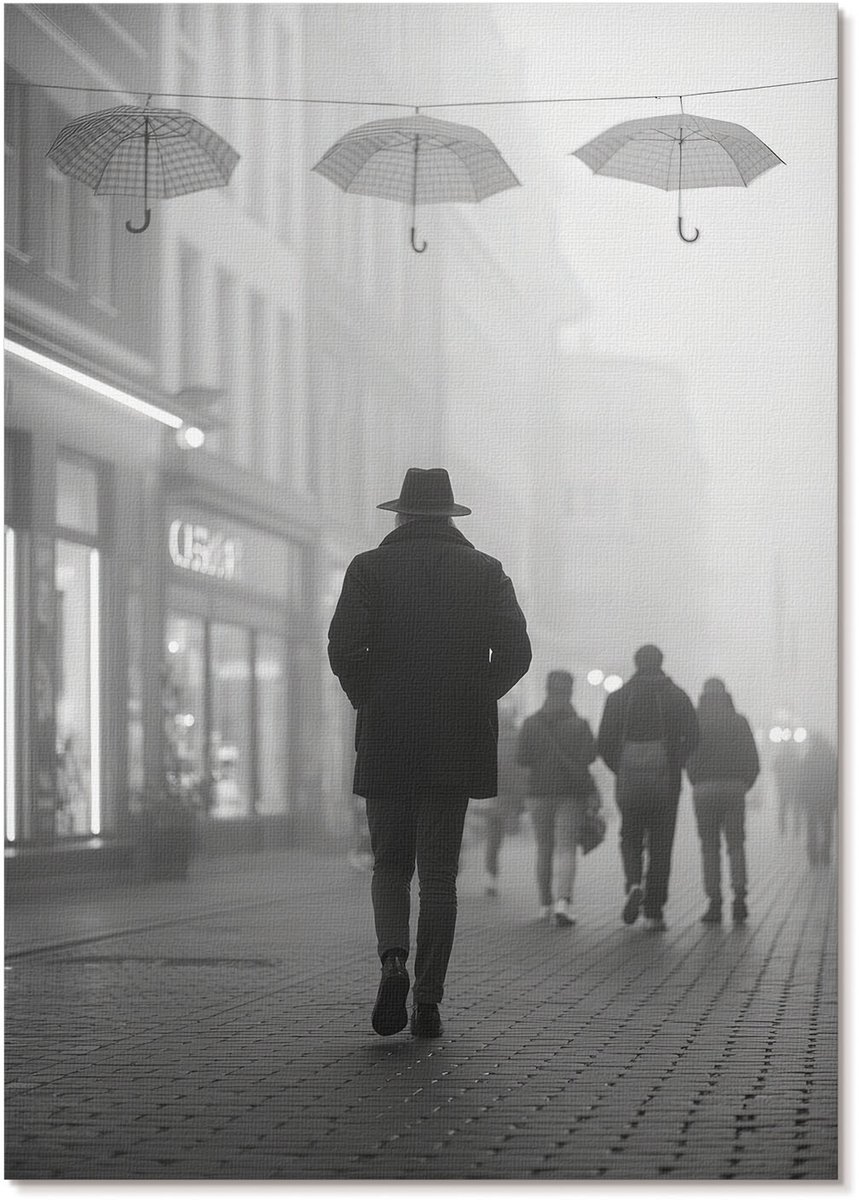 Tulup Polycanvas Poster - Het Hoofd Van Een Jonge Man, Schilderen - A3 - Beige Design - Rechthoek - Decoratieve poster - Woonkamer, Slaapkamer, Kantoor - Klassiek