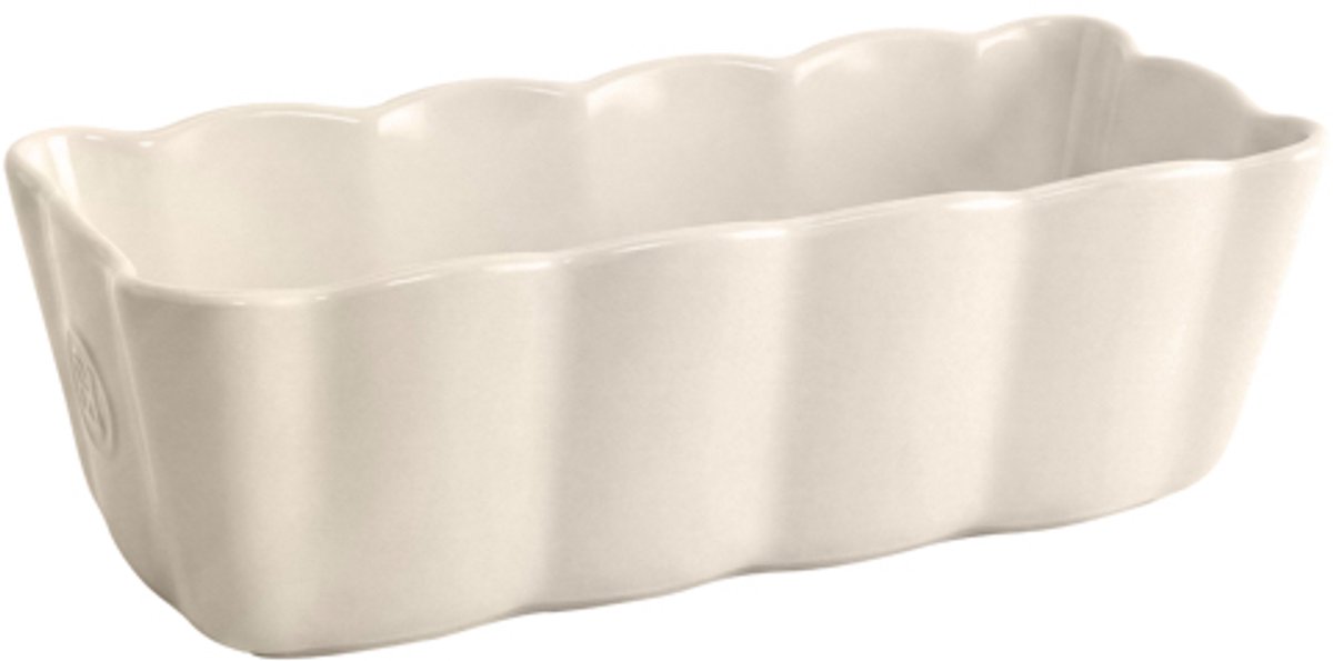 Emile Henry Cakevorm Madeleine Klein - 245 x 110 x 80 mm - Crème