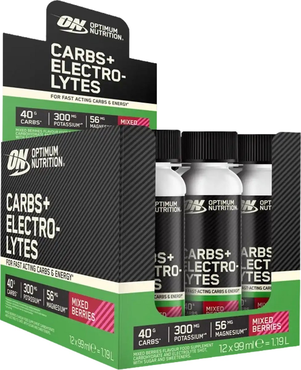 Electrolyte Carb Shot - 12x 99 ml - Fruit Punch