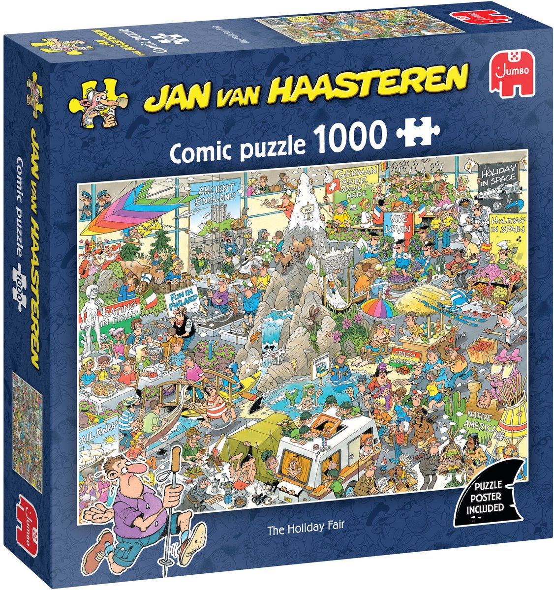 The Holiday Fair - Jan van Haasteren - puzzel van 1000 stukjes