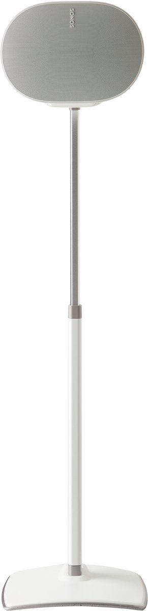 SANUS WSSE3A1-W2 – Verstelbare luidsprekerstandaard voor Sonos Era 300 – 65,4 tot 108,6 cm – Wit – 1 stuk