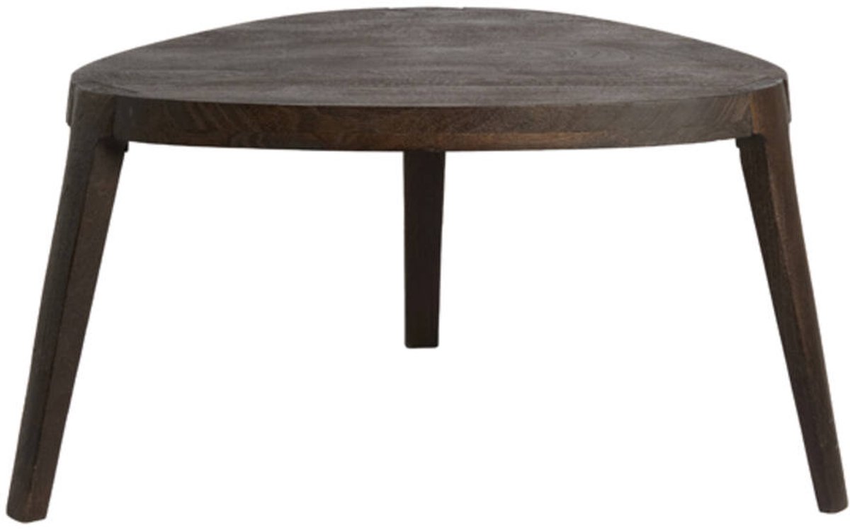 Light&living Salontafel 70x65x30 cm YAO hout mat chocolade bruin