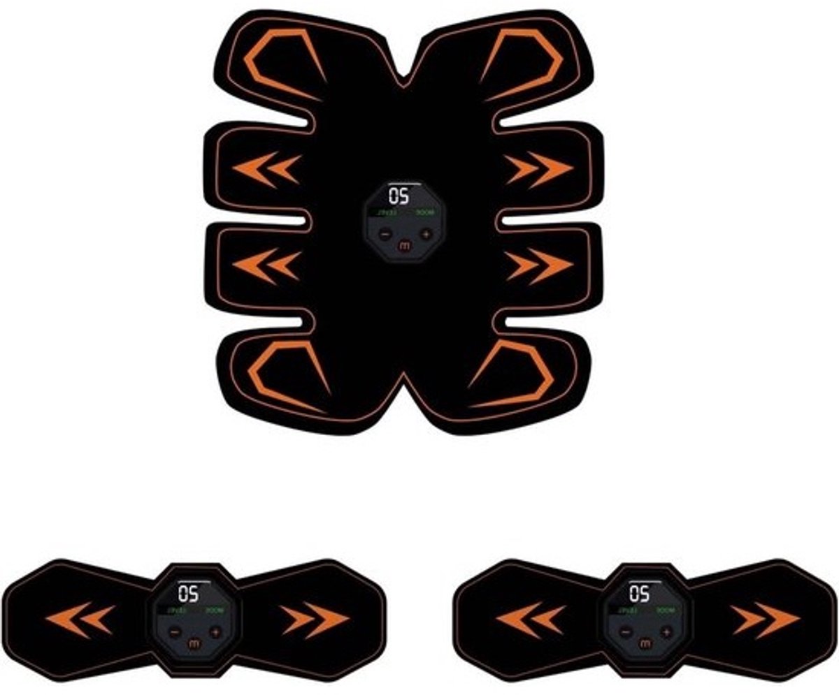 Intelligente buiktrainer - Core trainer Sixpack - Rompkracht versterken - Innovatieve fitnesstechnologie - 30 x 30 x 30 cm - Geel