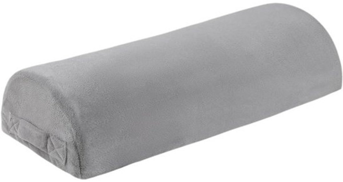 Ergonomische Voetsteun - Beensteun Bureau - Comfortabel Zitten - Verhoogt Voeten Correct - 40x20x10 cm - Grijs